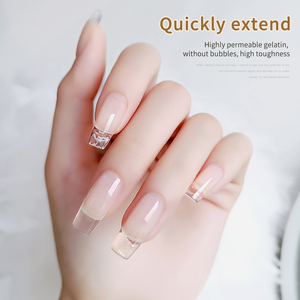MIMAGPIE <b>Boxed</b> Transparent Water-Based Nail Extension Glue & UV Gel 10g Non-Painful <b>Removable</b> DIY Nail Care <b>for</b> Nails - Product Image 4