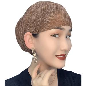 Variété de foulards en maille perlée respirants et écologiques. Nouveaux foulards musulmans populaires pour femmes, adaptés à toutes les saisons - Product Image 5
