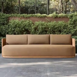 Gỗ Tếch Vườn Sofa <span class=keywords><strong>Set</strong></span> Đồ Nội Thất Ngoài Trời Chất Lượng Tuyệt Vời Gỗ Tếch Ngoài Trời Vườn Ghế Phòng Chờ Bằng Gỗ Cho Sân <span class=keywords><strong>Patio</strong></span> - Product Image 3