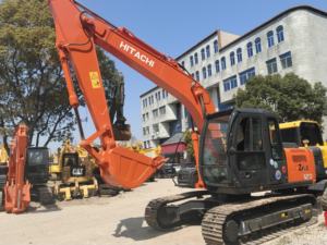 Excavadora de orugas Hitachi ZX120 usada en stock para la venta, los componentes principales incluyen engranaje de motor - Product Image 4