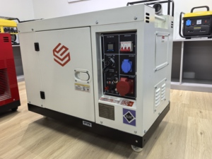 Venta Directa de Fábrica: Grupo Electrógeno de 5-30 kW, Tipo Abierto con Arranque por Rueda, Frecuencia 50/60 Hz, 230 V, Modelo YHS-DG-B902, Tipo Silencioso - Product Image 4