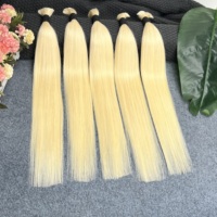 Capelli Umani Vergini Remy di Alta Qualità, Lisci 613, Cuticole Allineate, Non Lavorati, Senza Trama, per Intrecciare