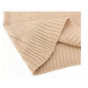 Suéter de Punto Personalizado de Moda para Mujer, Cuello Alto, Manga Larga - Product Image 5