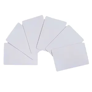 畅销书白色空白pvc卡，用于直接卡打印机/热敏打印机