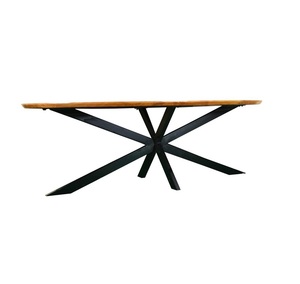 Table basse de style ferme rustique en bois massif offrant une surface durable et une finition charmante idéale pour une pièce confortable - Product Image 3