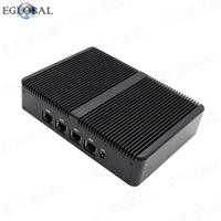 EGLOBAL shenzhen mini pc 4 puertos LAN J1900 procesador quad core Router thin pc cliente x86