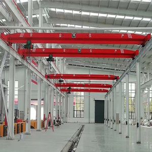 مصنع الصين المورد الكهربائية العارضة واحدة رافعة علوي 3 طن 5 طن 10 طن التحكم عن بعد جسر رافعات المحرك PLC - Product Image 5
