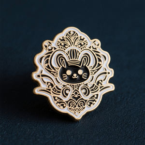 工場カスタムラペルピンメーカーメーカーパーソナライズ塗装金属デザインロゴスクールハットエナメルピンバッジユニフォーム用 - Product Image 2