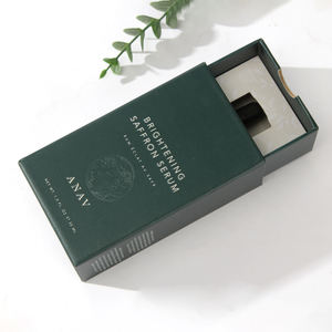 Papier carton personnalisé pour les soins de la peau Boîtes d'huiles essentielles cosmétiques boîte de rangement de grande capacité de maquillage - Product Image 1