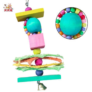 Bền Chim Đồ Chơi Cho Vẹt Bền Vững Khối Gỗ Cho Trang Trí Nội Thất Mướp Cắn Lồng Phụ Kiện Vật Nuôi Nguồn Cung Cấp - Product Image 3