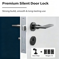 Porte intérieure en bois laquée, sur mesure, finition MDF, moderne, étanche, prix de gros direct usine