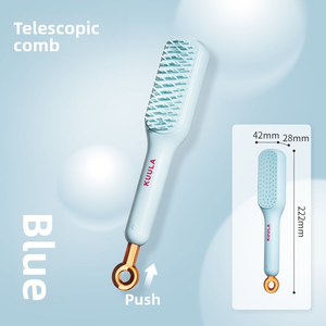 Fashional Unique Portable Self Cleaning <strong>Hair</strong> <strong>Brush</strong> Retractable Comb Teeth for Home Use Box Teeth Retractable for <strong>Hair</strong> <strong>Detangling</strong> - Product Image 5