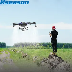 Drone agricolo a doppia capacità, di alta qualità, spruzzatore agricolo, T40KG, capacità 60L, spargitore, scatola di alimentazione, grande, UAV