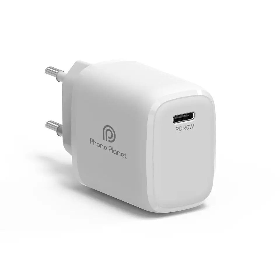 Phone Planet Wholesale OEM Fast Charging 20W PD USB Charger EU UK wall charging adapter for Phone