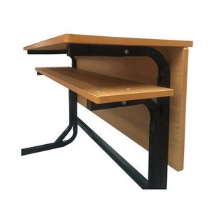 Escritorio de Estudio para Estudiantes de Madera de Alta Calidad con Banco, Mesa Escolar con Juego de Sillas, Juego de Escritorio y Banco para Universidad - Product Image 4