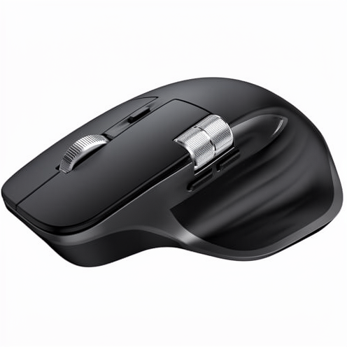 Wireless for 5.3/2.4GHz Mouse Thumb Scroll Rechargeable 4800DPI Ergonomic Adjustable Silent Click USB Interface 7