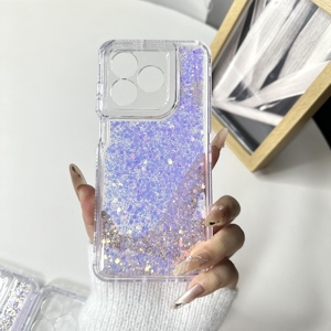 เคสโทรศัพท์3ชั้นแวววาวอีพ็อกซี่สำหรับ Honor X9D 5G X8D X5C 600 Lite 400 <span class=keywords><strong>Pro</strong></span> 5G Play <span class=keywords><strong>10</strong></span> 4G X7D 4G - Product Image 5