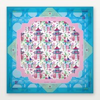 Mahjong américain de luxe moderne, 160 pièces, 36 mm, tuiles en acrylique gravées à 4 couches avec tapis bleu, en stock, jeu pour 4 joueurs