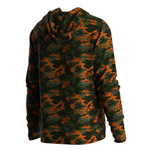 เสื้อตกปลาผู้ชายป้องกันรังสียูวี UPF50+ กันน้ำ 100% โพลีเอสเตอร์ ระบายอากาศได้ดี แห้งเร็ว แขนยาว พิมพ์โลโก้ได้ตามต้องการ มีไซส์ใหญ่ - Product Image 5