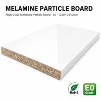 Panneau de particules mélaminé multi-usages, panneau de particules stable pour bibliothèque, étagère de rangement et base de planche à découper légère