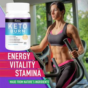Pilules Keto Burn pour la perte de poids - 1200 mg, brûleur de graisse cétogène naturel avancé utilisant la diète cétogène pour adultes, 60 capsules - Product Image 6