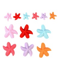 Miniature plage ornement Kits bord de mer Seastar coquillage Micro paysage verre Terrarium décor résine artisanat moule bricolage ornements