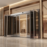 Pintu Geser Otomatis PAD Panic Escape dengan Garansi 1 Tahun Desain Modern untuk Rumah Sakit, Pusat Perbelanjaan & Bandara