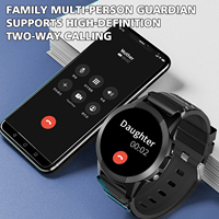 Reloj VFA56S 4G SOS para Personas Mayores, Rastreador GPS, Recordatorio de Medicamentos, Detección de Caídas, Alarma SOS, Llamada de Emergencia, Monitoreo de Salud