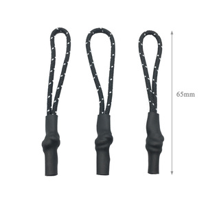 Vente en gros de tirettes de fermeture éclair en caoutchouc pour bagages, sacs à dos, vestes, remplacement de la languette de fermeture éclair de qualité supérieure - Product Image 2
