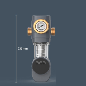 Purificateur d'eau à <span class=keywords><strong>disque</strong></span> de lavage automatique préfiltre en laiton pour toute la maison boîtier de filtres à sédiments avec vidange pour l'eau de puits - Product Image 5