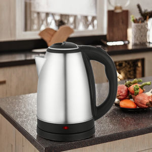 กาต้มน้ำไฟฟ้าไร้สายสแตนเลส ขนาด 2 ลิตร 1500 วัตต์ รองรับไฟ 110V-220V ต้มน้ำเร็ว พร้อมระบบตัดไฟอัตโนมัติ สำหรับใช้ในบ้านและโรงแรม - Product Image 3