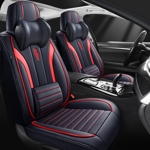 Fundas de Asiento de Coche Lumina Drive, Juego Completo de Cuero Nappa, Estilo Ejecutivo de Lujo para Todas las Estaciones, <span class=keywords><strong>C</strong></span>ómodas y de Primera Calidad para el Interior del Coche - Product Image 2
