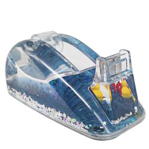 Liquid Flow <strong>Aqua</strong> <strong>Water</strong> Oil Floating Sequin Flotage Floater Quick Sand Glitter Tape <strong>Dispenser</strong> for Office Decor &amp; Accessories - Product Image 4