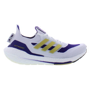Zapatos Adidas Unisex Ultraboost 21, color blanco/morado, zapatos deportivos para caminar, primavera, verano, otoño |   100% Auténtico - Product Image 1