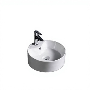 High Quality Commercial Ceramic Vessel Sink Modern Farmhouse Outdoor Bathroom Hotel School Countertop Use - Product Image 2