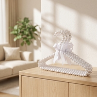 Cintre de rangement pour vêtements moderne et multifonctionnel en plastique ABS blanc de 25 cm, durable, pour armoire et supermarché