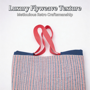 Bolsa de Mano Reutilizable <span class=keywords><strong>Flyknit</strong></span> con Logotipo Personalizado, Bolso de Mano con Cierre Abierto, Opción OEM, Bolsas con Diseño Bordado - Product Image 6