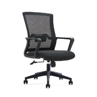 Chaise de bureau exécutive moderne en acier - Design ergonomique, hauteur réglable, pivotante, empilable et mobile pour usage commercial