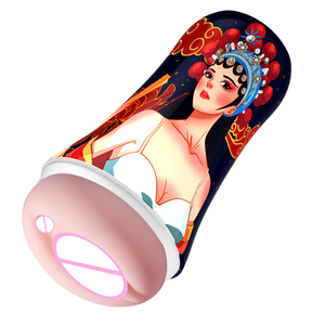 ของเล่นผู้ใหญ่สำหรับผู้ชาย แบบสั่นได้ รูปการ์ตูนอนิเมะเซ็กซี่ ทำจากวัสดุ TPE สำหรับช่วยตัวเอง - Product Image 3