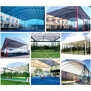 Fast Assembly Padel Court Single Padel Tennis Indoor Court Outdoor Padel Court Panoramic View for Resort Club - Product Image 2