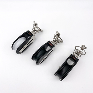 Thép Không Gỉ 316 Duy Nhất Nylon Ròng Rọc Ròng Rọc Với Mùa Xuân Cho 6-8Mm Dây - Product Image 6