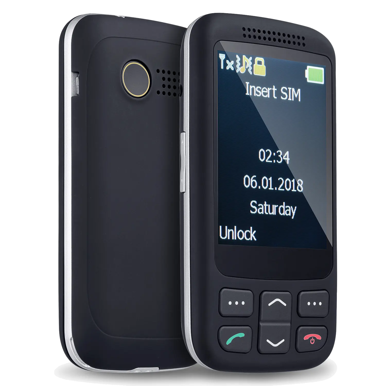 Telefone celular dual sim sem botão, venda quente clássico baixo preço deslizante