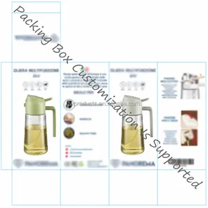 2024 Küchenhelfer-Zubehör Spritzer-Dispenser Spray Essig Öl-Gießflaschen für Luftfritteuse Salat Backen Grillen Braten