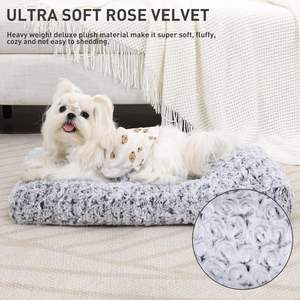 Vier Jahreszeiten warmes Haustier bett Hunde matte Rosen samt kleines mittleres und großes Hunde katzen bett - Product Image 4
