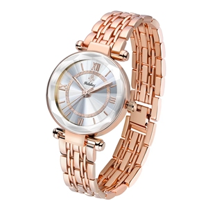 2026 Nieuwe Hot Selling Yalalusi Full Sky Diamond Dameshorloge Stalen Band Ultra Dun Dames Stalen Band Temperament Kwartshorloge - Product Image 5