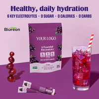 OEM Private Label Elektrolyten Hydratatie Complex Fruitpoeder Elektrolytenpoeder