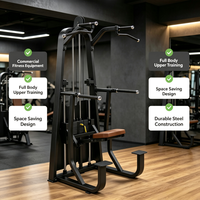Máquina Comercial de Asistencia para Dominadas y Dip, Entrenador de Dominadas Contrabalanceadas, Equipo de Fitness para Entrenamiento de Fuerza Asistido por Peso