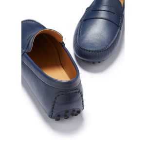 Mocasines Penny Driving, cuero azul marino francés - Product Image 5