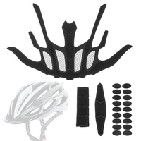 Casque mousse rembourrage Kit doublure coussin de protection casque de vélo coussinets de remplacement coussin tapis ensemble pour Scooter planche à roulettes cyclisme