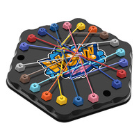 Jeu de défi de dénoulement de cordes en plastique pour enfants, jouet éducatif interactif parent-enfant pour le développement de la pensée logique et de l'intelligence